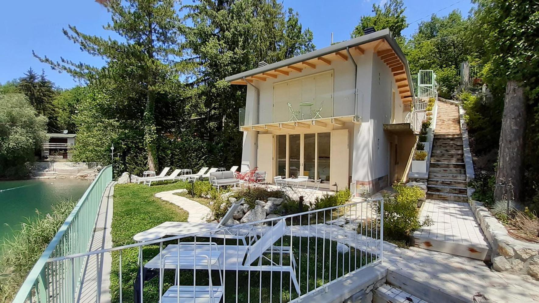 La Presentosa Sul Lago Villalago Exterior foto